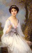 Charles-Amable Lenoir Pink Rose oil painting artist